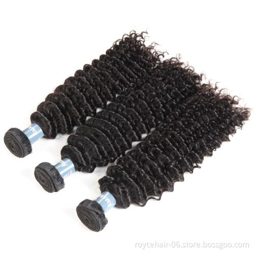 Unprocessed Indian Human Virgin Hair Raw Indian Temple Hair Weave